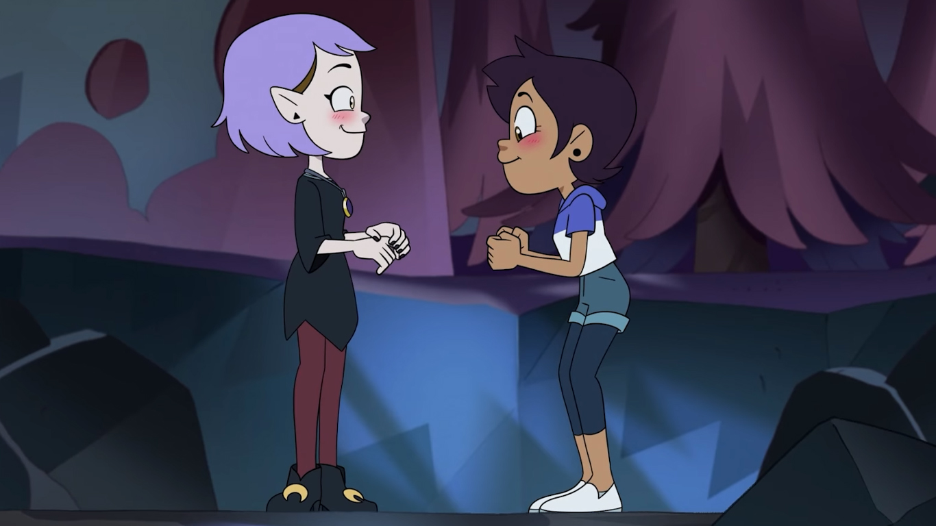 The Owl House, Disney Channel, Luz + Amity = 🥰🥰🥰 Is this the most  magical moment of #TheOwlHouse yet? 🦉 #WatchOnDisneyChannel, By Disney  Channel