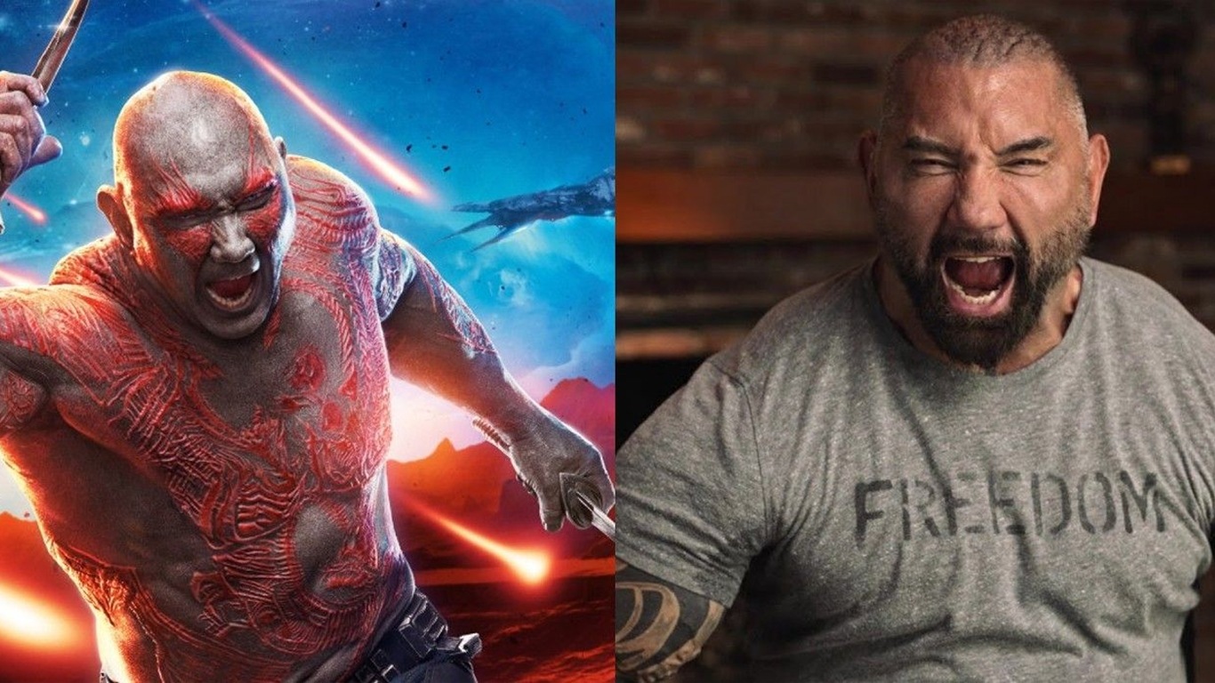 Dave Bautista Guardiões da Galáxia Drax, o Destruidor Ator WWE