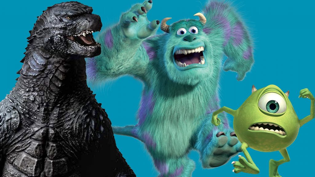 Godzilla-Monstros-SA-1024x576 A Pixar quase colocou o Godzilla em Monstros S.A. | Veja porque o encontro não deu certo
