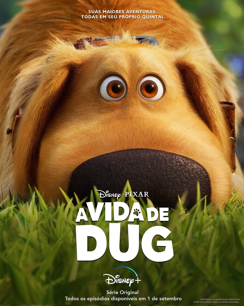 Poster-A-Vida-de-Dug-Pixar A Vida de Dug: No Dia Mundial do Cachorro, Pixar lança trailer do spin-off de Up - Altas Aventuras