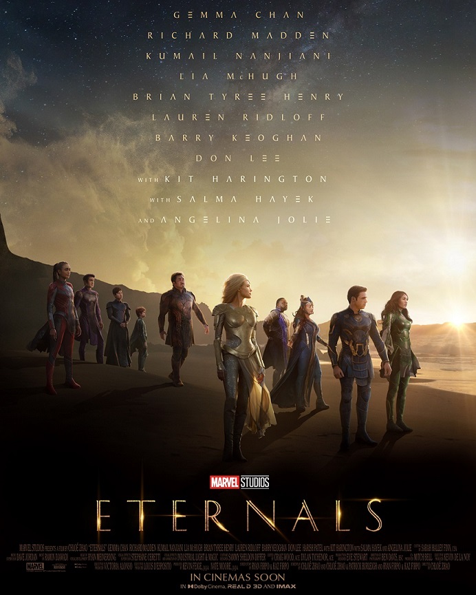 Poster-Eternos-2 Saiu o trailer final de Eternos, agora com Kit Harington e muito mais dos Deviantes
