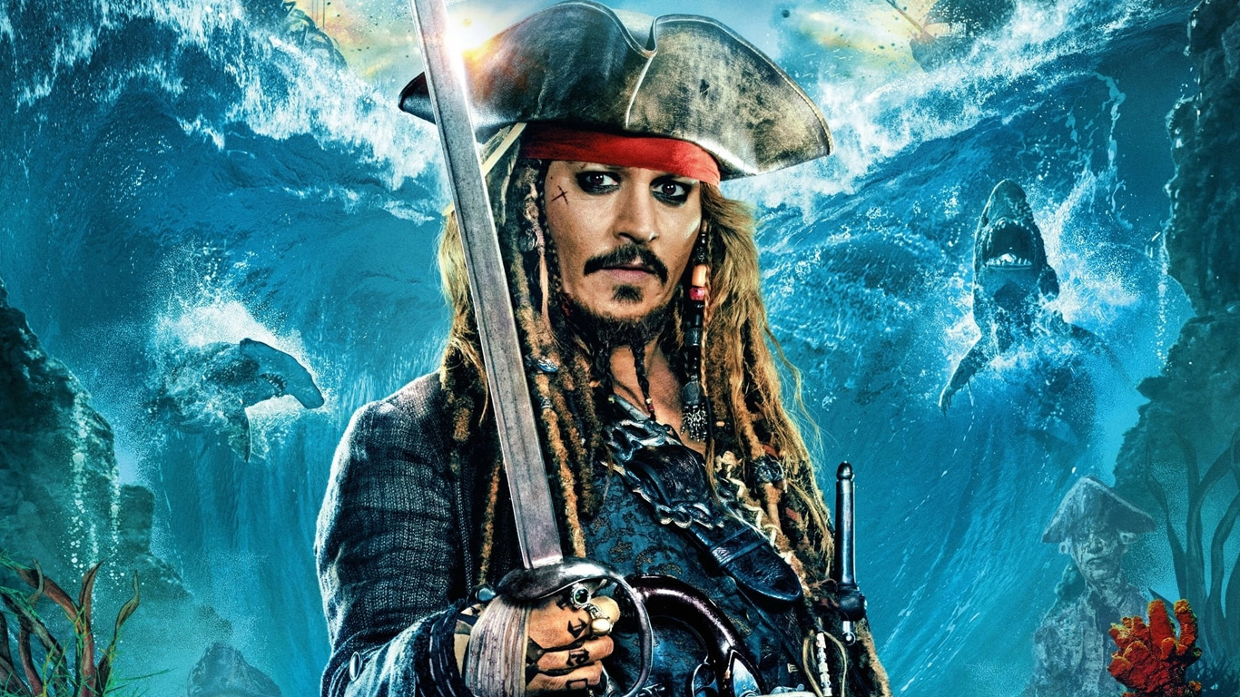 Johnny-Depp-Jack-Sparrow Disney teria que desembolsar uma fortuna para ter Johnny Depp em Piratas do Caribe 6