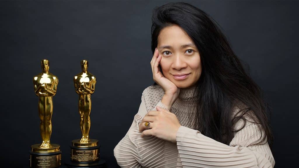 Chloe-Zhao-Oscar-1024x576 Chloé Zhao pode ser diretora do futuro filme Star Wars de Kevin Feige