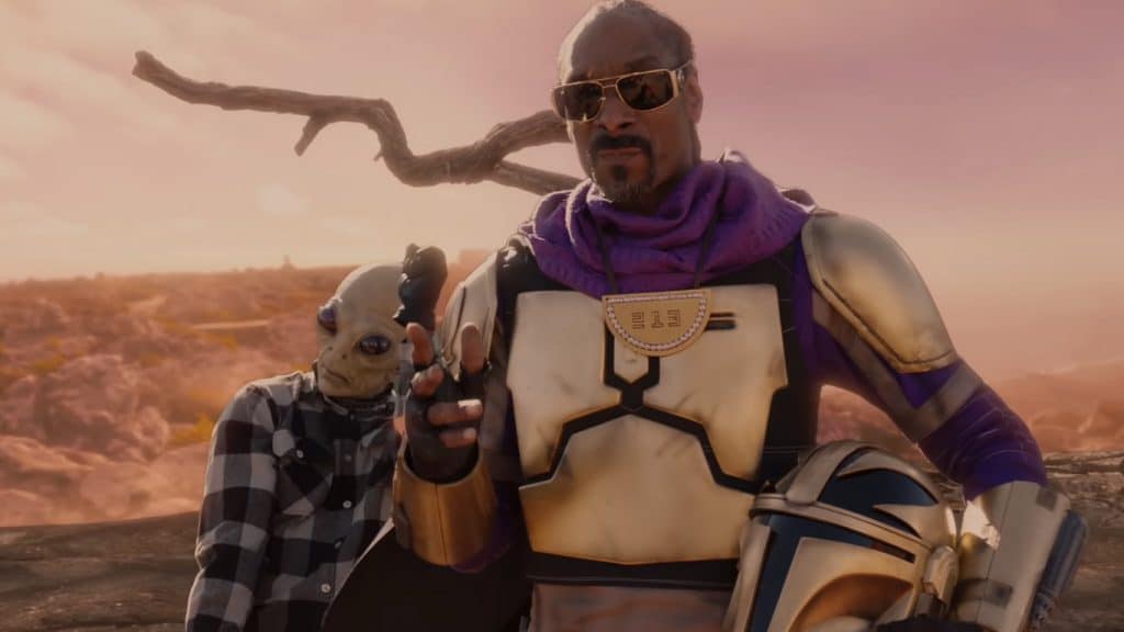 Snoop-Dogg-The-Mandalorian-1024x576 Snoop Dogg é um Mandaloriano em novo clipe com direito a Razor Crest e Tatooine