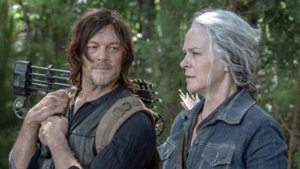 Daryl-e-Carol-The-Walking-Dead-1024x576 Carol morreu nos quadrinhos de The Walking Dead de forma surpreendente