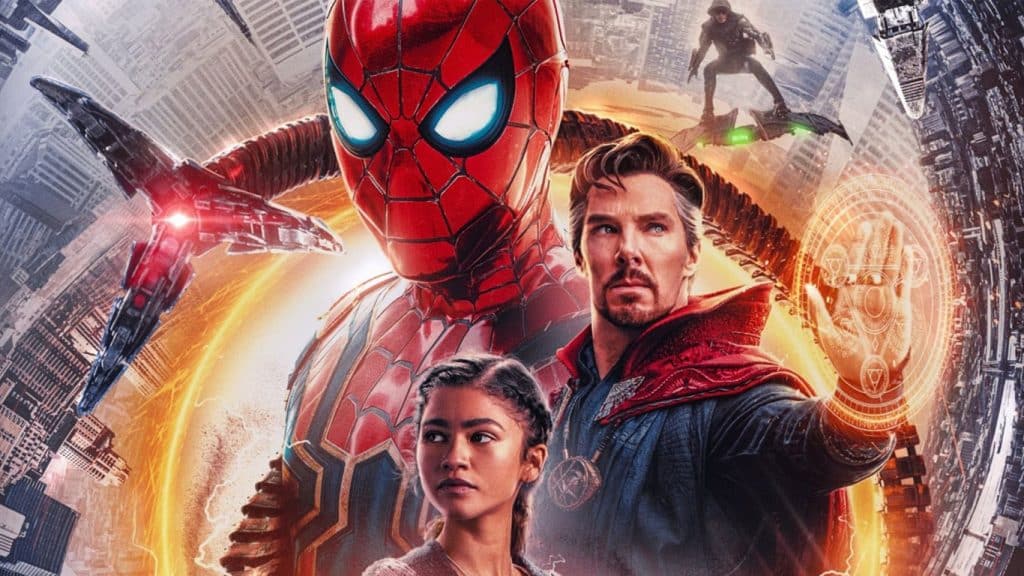 Homem-Aranha-Doutor-Estranho-e-Zendaya-1024x576 Sony terá campanha massiva para Homem-Aranha 3 levar Oscar de Melhor Filme em 2022