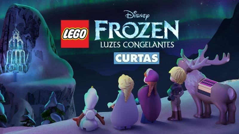 LEGO-Frozen-Luzes-Congelantes Últimos Lançamentos do Disney+ incluem novo episódio de Marvel Studios Avante (17/11)