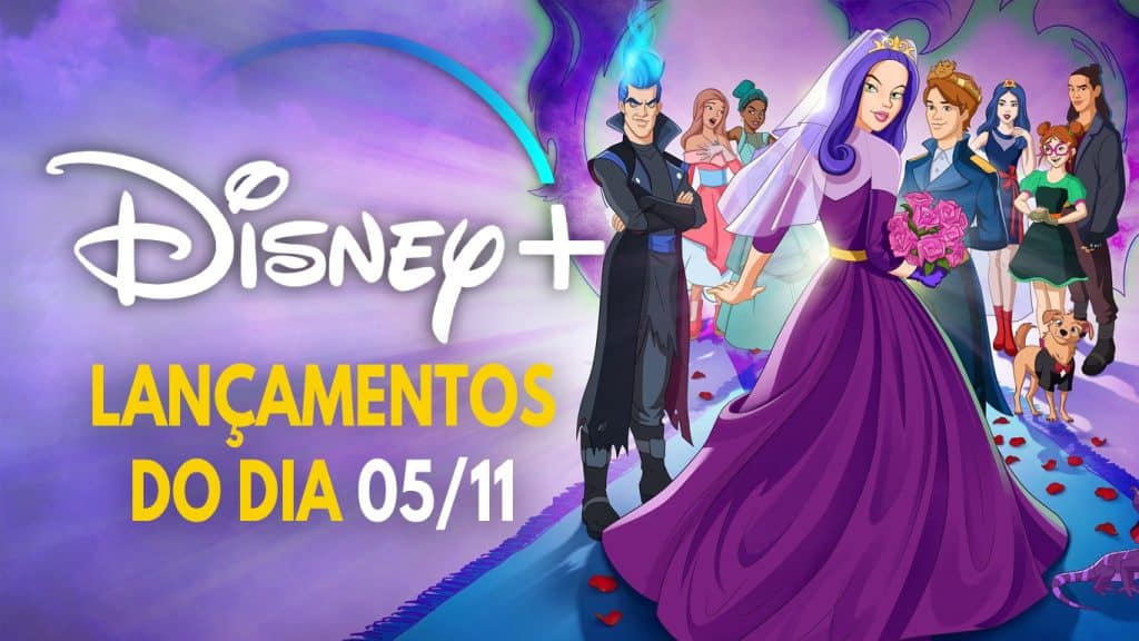 Lancamentos-do-dia-05-11-21-Disney-Plus-1024x576 Descendentes: O Casamento Real já está no Disney+ | Veja a lista com as estreias (05/11)