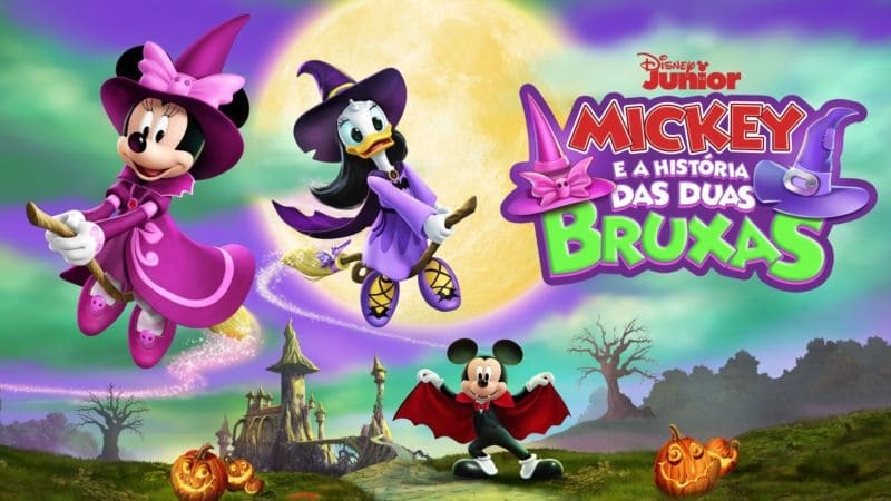 Mickey-e-a-Historia-das-Duas-Bruxas-Disney-Plus O Disney+ adicionou 2 filmes ao catálogo neste fim de semana; confira os detalhes