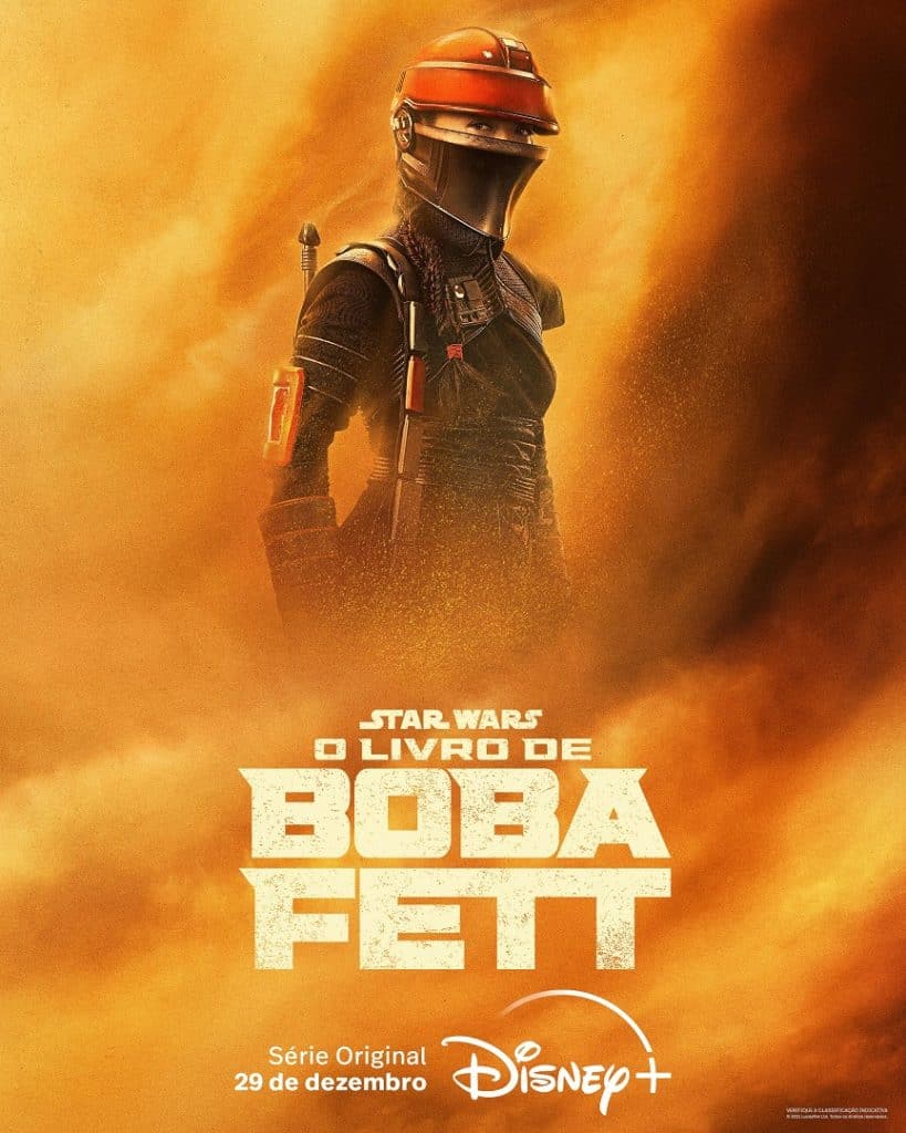 Poster-Fennec-Shand-819x1024 O Livro de Boba Fett: Novas cenas confirmam que série explicará como Boba sobreviveu ao poço de Sarlacc
