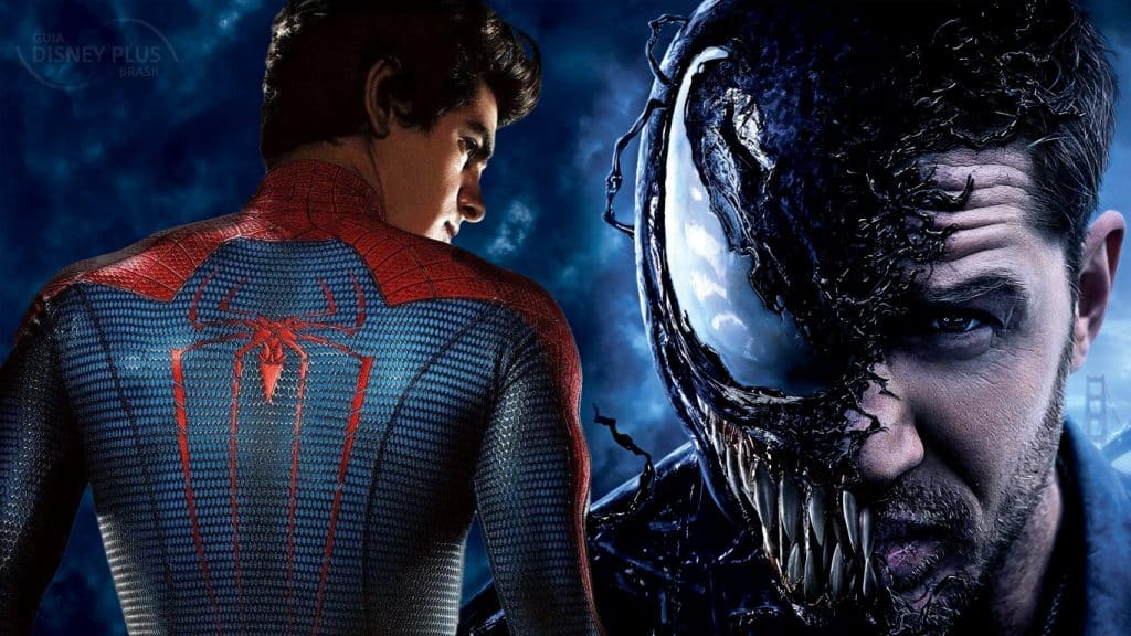 Andrew-Garfield-e-Tom-Hardy-1-1024x576 Andrew Garfield pode se encontrar com o Venom de Tom Hardy nos cinemas