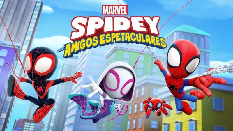 Spidey-e-seus-Amigos-Espetaculares-Disney-Plus Disney+ lança mais 3 conteúdos da Marvel e novos episódios de Bluey