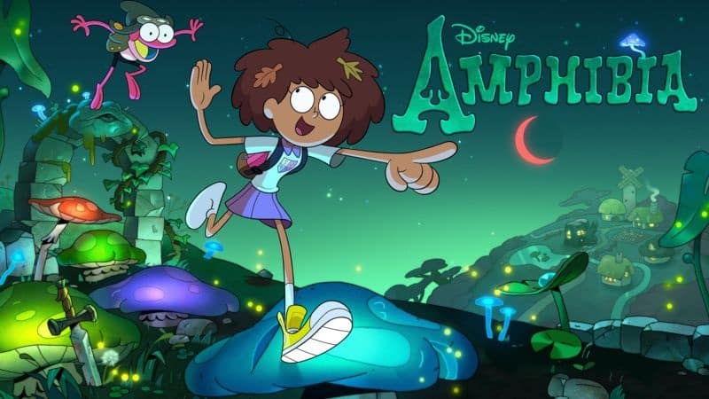 Amphibia-Disney-Plus 3 séries receberam novos episódios nesta quarta-feira no Disney+