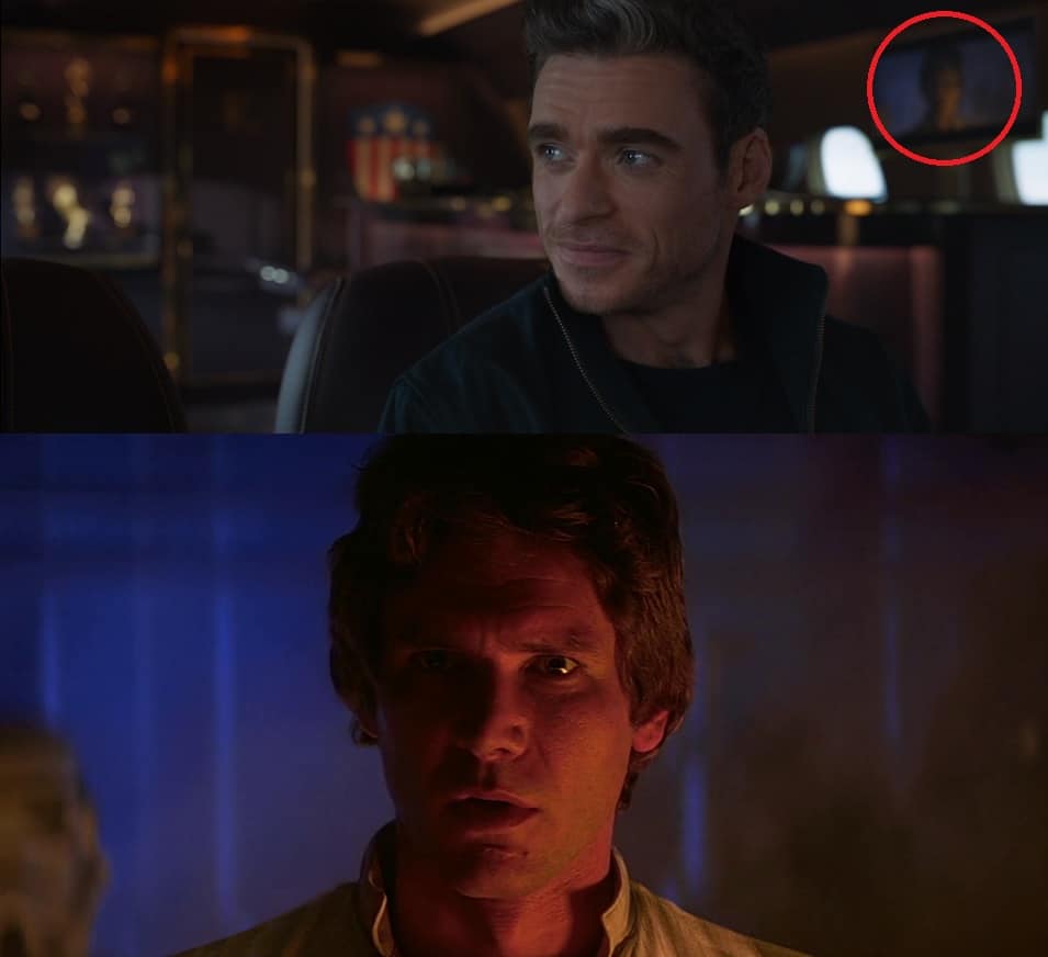 Harrison-Ford-Han-Solo-Eternos Harrison Ford apareceu em Eternos, mas você não percebeu!