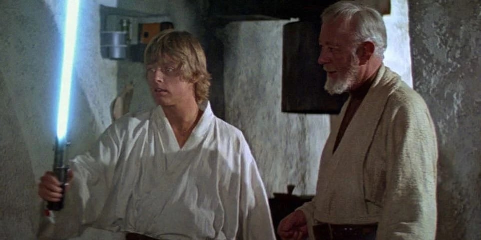 Luke-Skywalker-e-Obi-Wan-Kenobi Star Wars: Morte de Obi-Wan Kenobi seria ainda pior