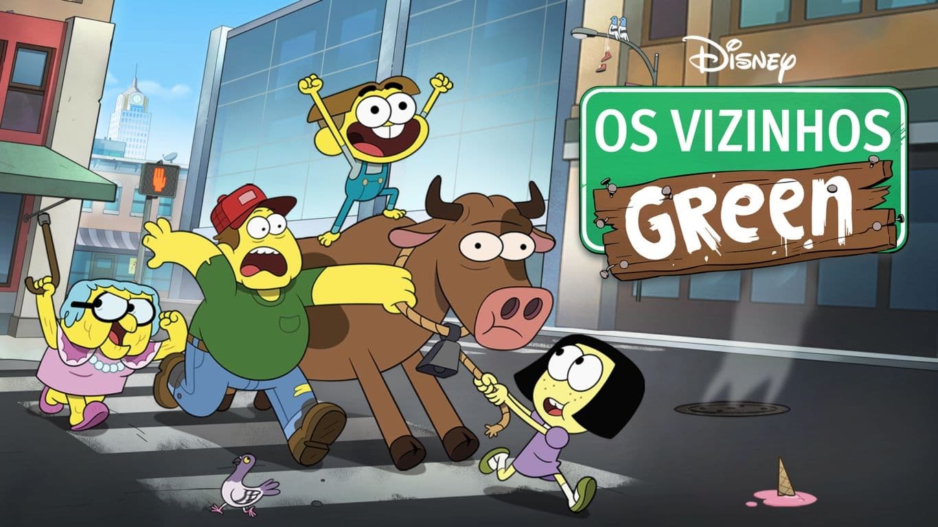 Os-Vizinhos-Green-Disney-Plus Os Vizinhos Green: série animada é renovada para a 4ª temporada e vai ganhar filme no Disney+