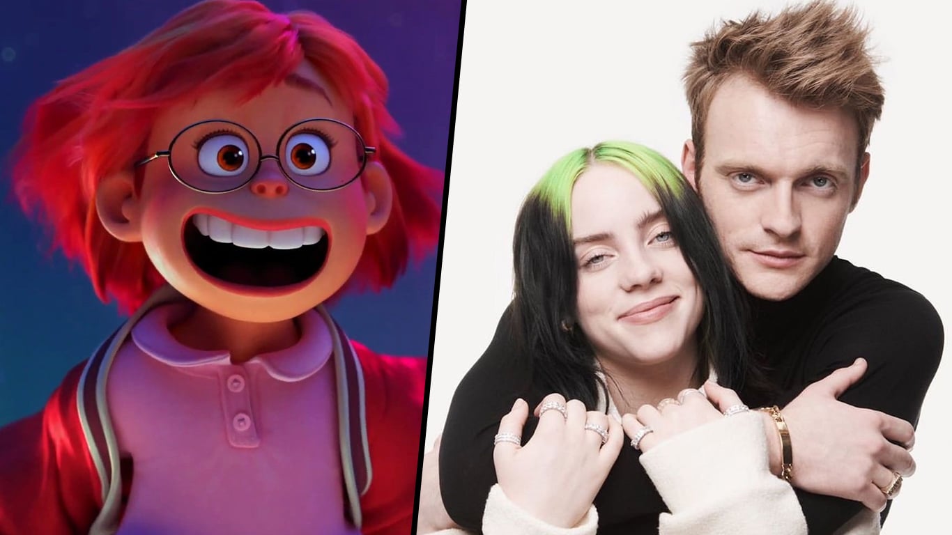 Billie-Eilish-e-Finneas-Nobody-Like-U Red: Crescer é uma Fera | Pixar lança música de Billie Eilish para o filme; ouça!