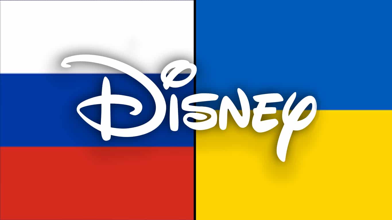 Disney-bandeiras-Russia-e-Ucrania Disney emite comunicado oficial sobre invasão da Rússia à Ucrânia