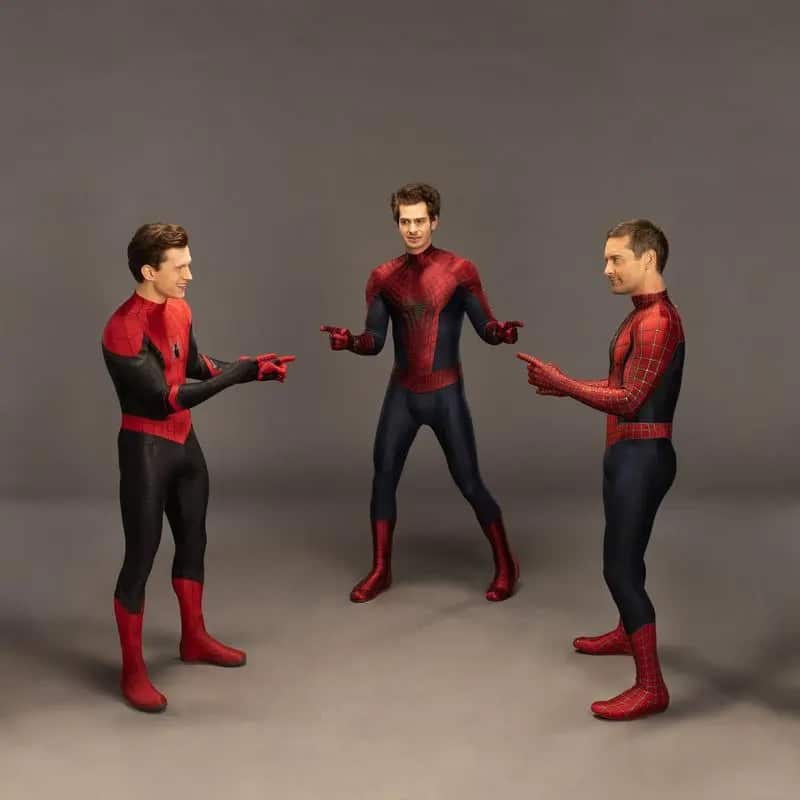 Meme-Homem-Aranha Meme do Homem-Aranha com Tom, Andrew e Tobey finalmente é revelado pela Marvel