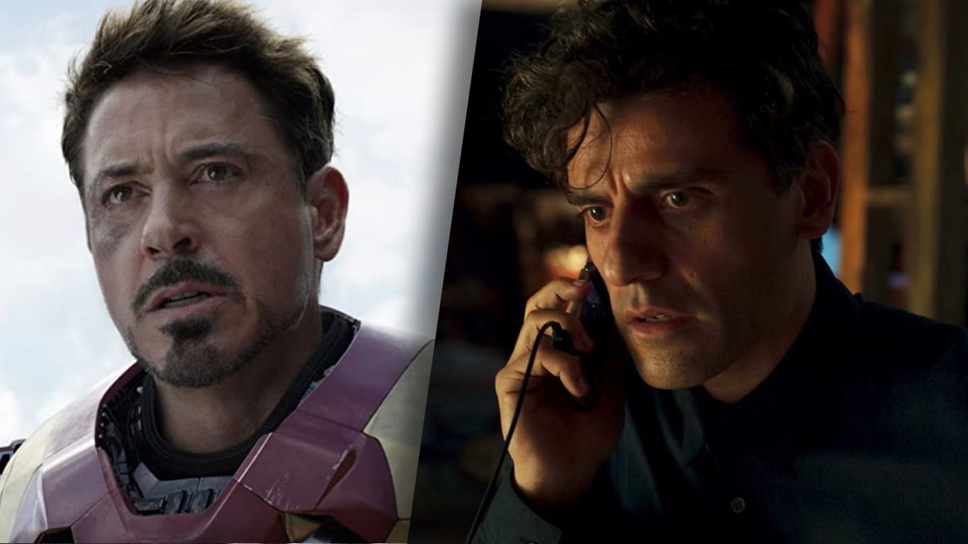 Robert-Downey-Jr-e-Oscar-Isaac Ethan Hawke compara Oscar Isaac a Robert Downey Jr. no MCU