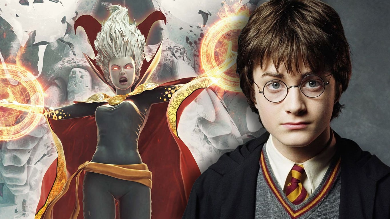 Clea-Strange-e-Harry-Potter Marvel presta homenagem a Harry Potter em nova HQ do Doutor Estranho