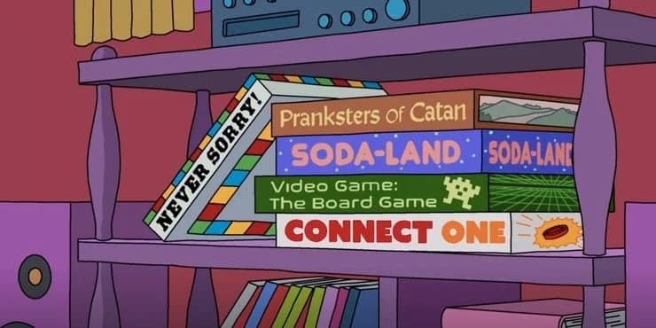 Jogos-de-tabuleiro-Os-Simpsons Os Simpsons: série tira sarro de si mesma com uma de suas piadas mais antigas