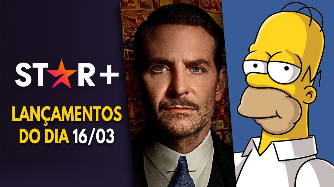 Lancamentos-Star-Plus-16-de-marco-2022 Dia de grandes novidades no Star+, incluindo 'Os Simpsons' e 'O Beco do Pesadelo'