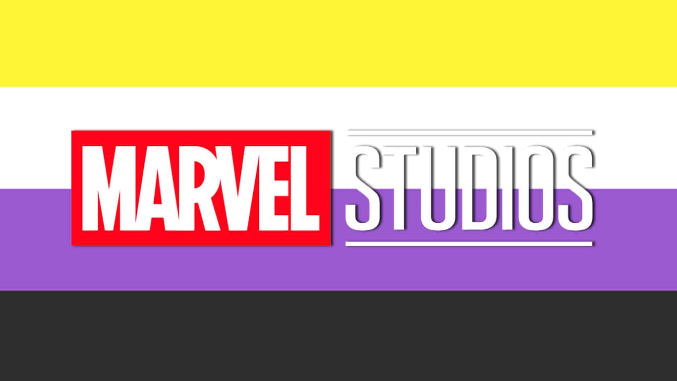 Marvel-Studios-bandeira-Nao-Binario Marvel pode ter primeiro personagem não-binário na série da Coração de Ferro