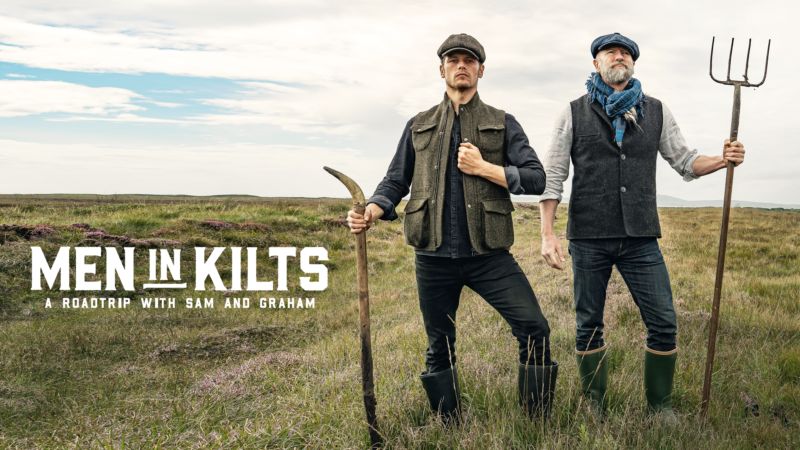 Men-in-Kilts-Star-Plus Chegaram mais 4 séries ao Star+, incluindo 'Men in Kilts' com estrelas de 'Outlander'