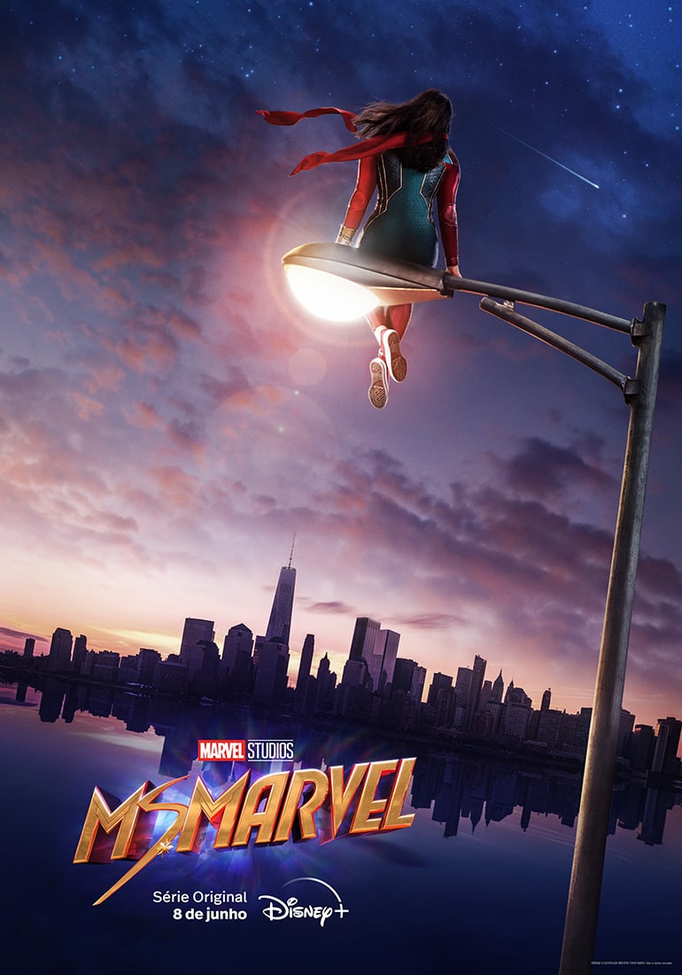 Ms.-Marvel-Poster Ms. Marvel ganha data de estreia e trailer destacando novos poderes