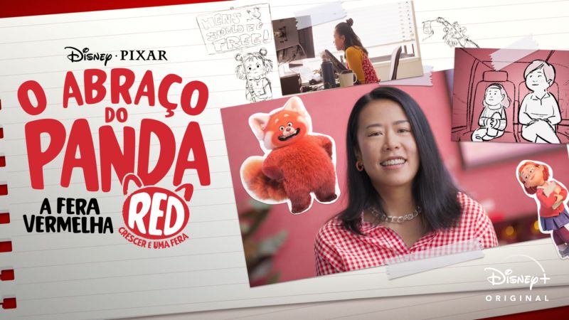 O-Abraco-do-Panda-A-Fera-Vermelha Red: Crescer é uma Fera chegou ao Disney+! Veja as novidades do dia