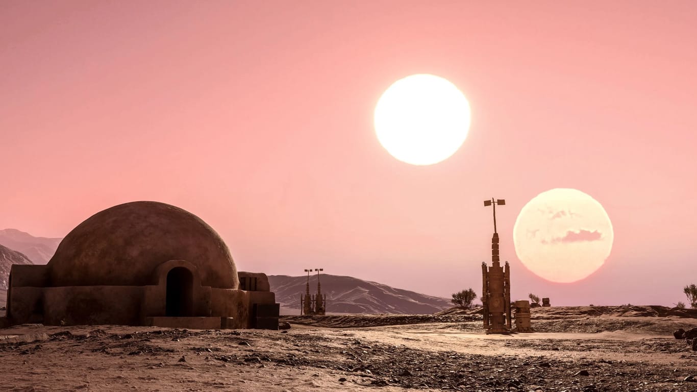 Planeta-Tatooine-Star-Wars Astrônomos confirmam planeta semelhante a Tatooine, de Star Wars