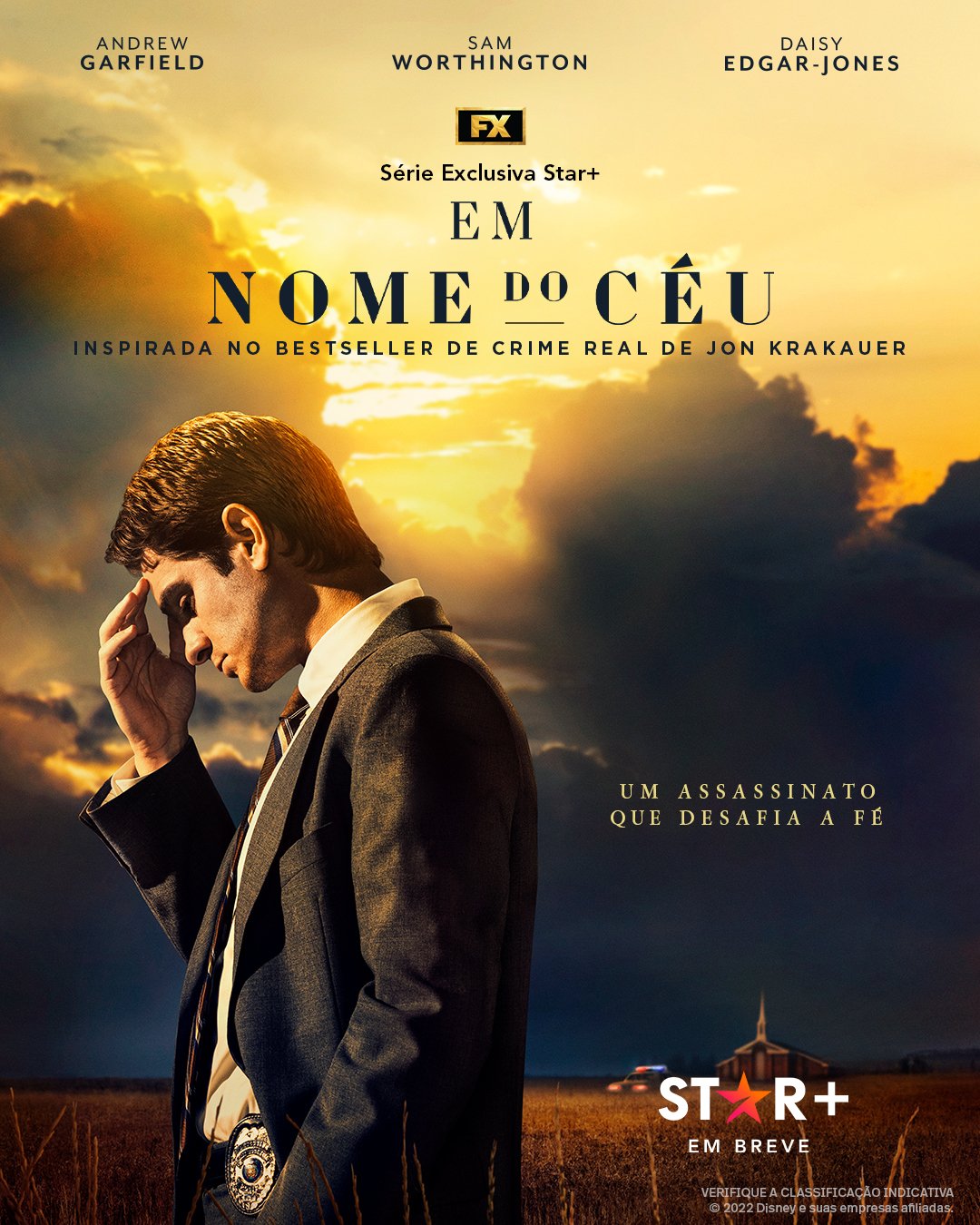 Poster-Em-Nome-do-Ceu Star+ confirma nova minissérie com Andrew Garfield: Em Nome do Céu