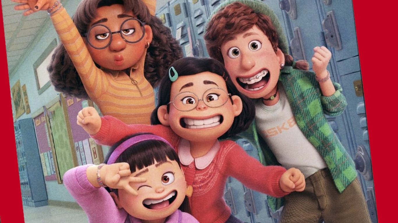 Red-Crescer-e-uma-Fera 'Red: Crescer é uma Fera' é o 1º filme da Pixar com uma equipe formada só por mulheres