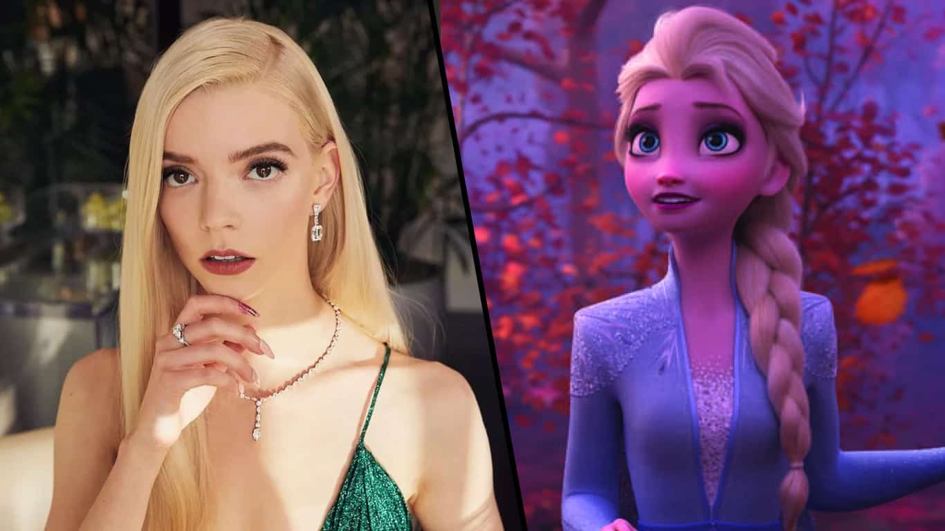 Anya-Taylor-Joy-Elsa-Frozen Frozen: Anya Taylor-Joy provou que pode ser a Elsa perfeita em live-action