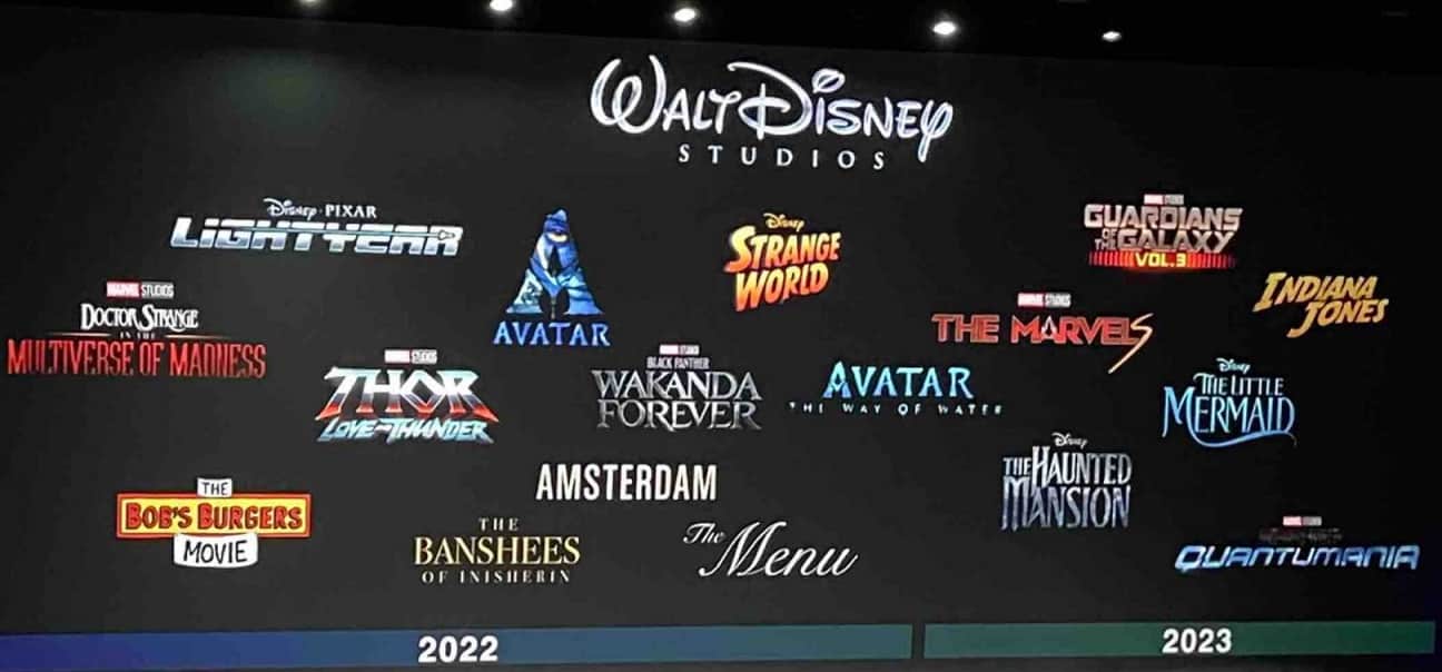 Calendario-Disney-2022-e-2023 Disney revela imagem com calendário dos filmes para 2022 e 2023