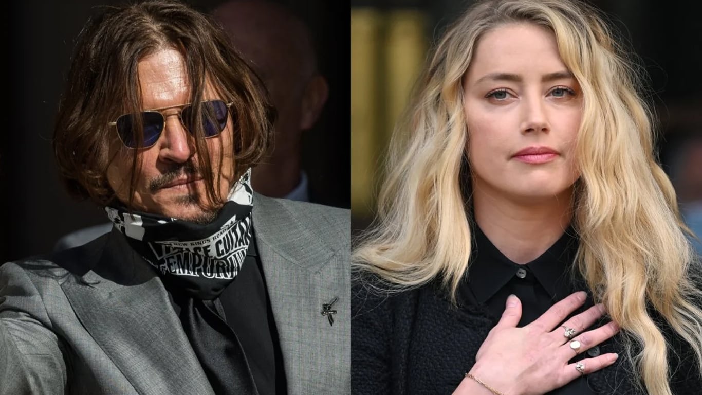 Johnny-Depp-Amber-Heard Amber Heard admite que cocô na cama de Johnny Depp foi um erro