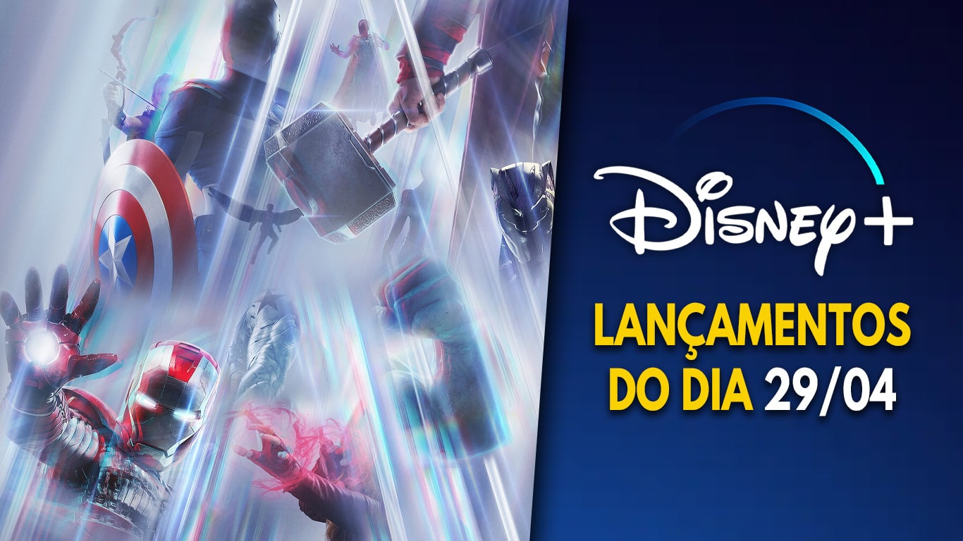 Lancamentos-Disney-Plus-29-04-2022 Chegaram mais 3 episódios de 'Lendas da Marvel' no Disney+; veja as novidades