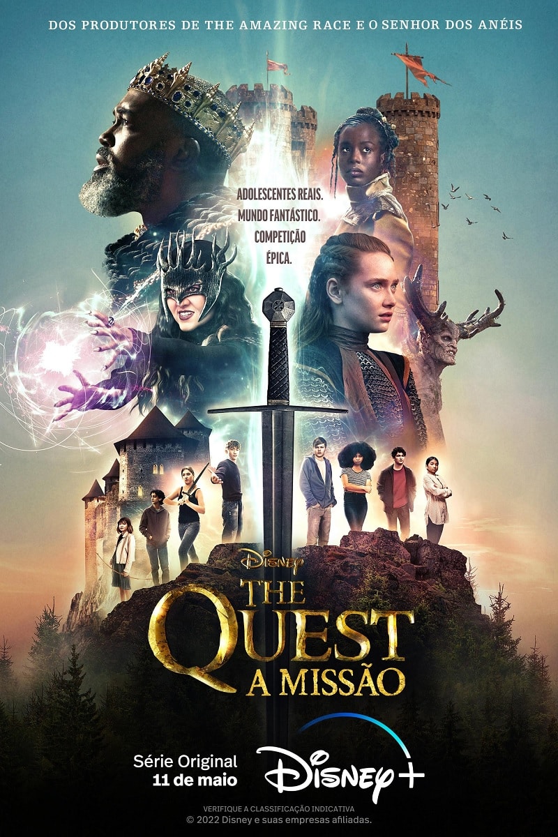The-Quest-Disney-Plus-Poster The Quest: Disney lança trailer da série de competição em um mundo de fantasia