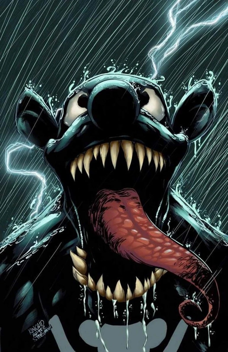 Tiggom-Tigrao-with-Venom-img2 Fan makes bizarre comic mixing Venom and Tigger from 'Winnie the Pooh'