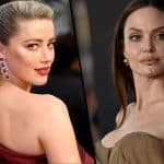 Amber Heard gostaria de ter uma carreira igual à de Angelina Jolie