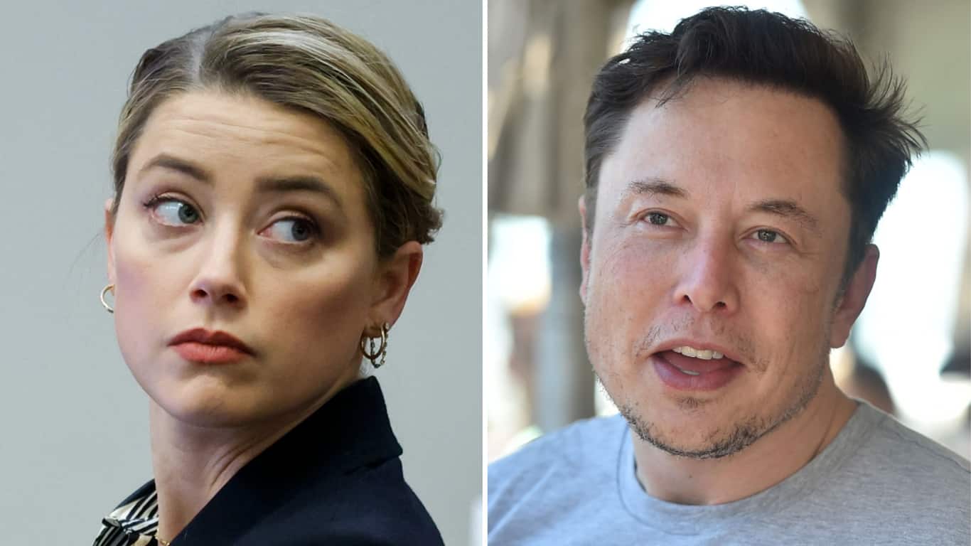 Amber-Heard-e-Elon-Musk Elon Musk diz que relacionamento com Amber Heard foi doloroso e brutal