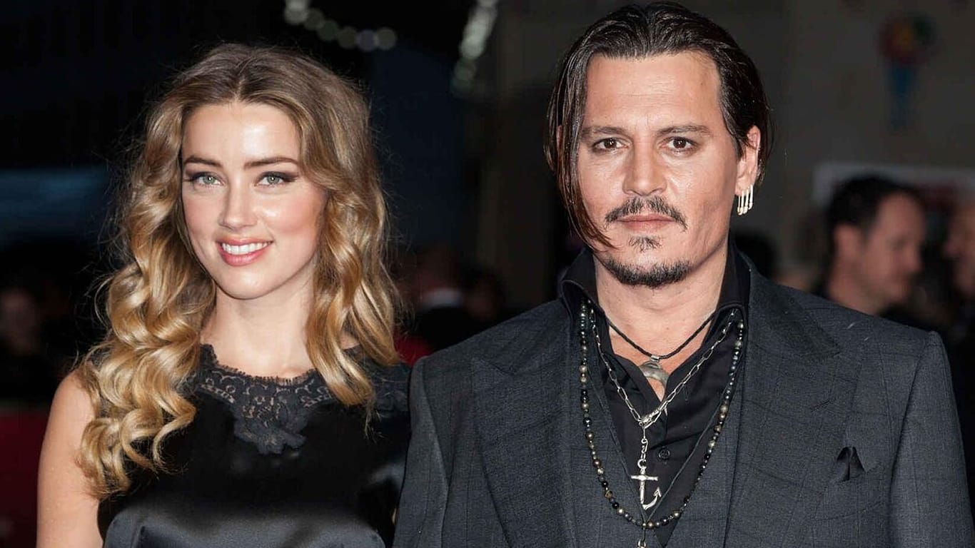 Amber-Heard-e-Johnny-Depp Psicóloga diz que Amber Heard tem transtorno de estresse Pós-traumático por causa de Johnny Depp