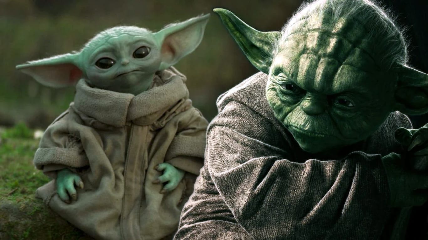 Grogu-e-Mestre-Yoda Grogu e Mestre Yoda já se encontraram no universo Star Wars?