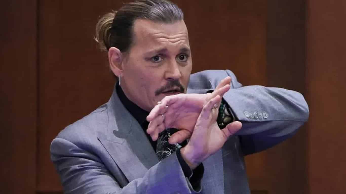 Johnny-Depp-na-corte Johnny Depp se assusta com testemunha chamada por Amber Heard no julgamento