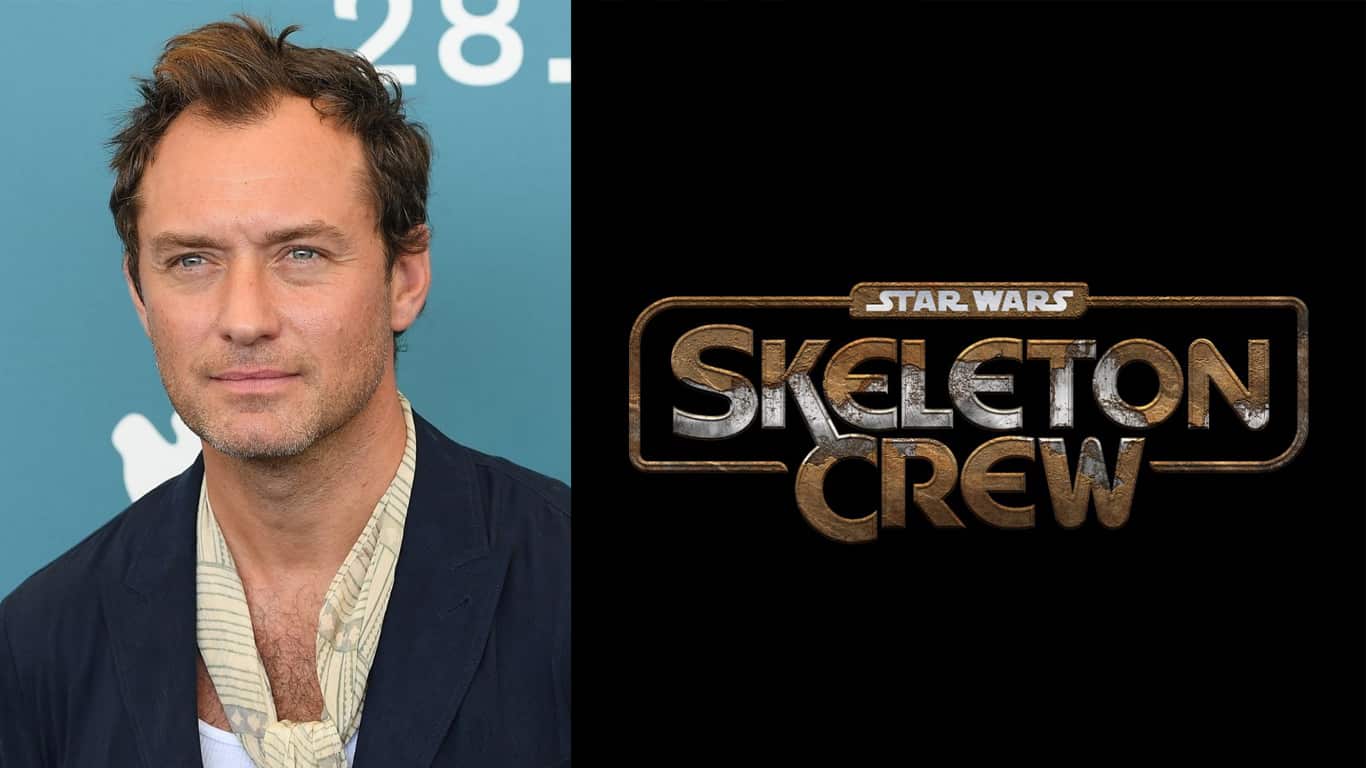 Jude-Law-Skeleton-Crew Jude Law é anunciado em 'Skeleton Crew', nova série Star Wars para o Disney+