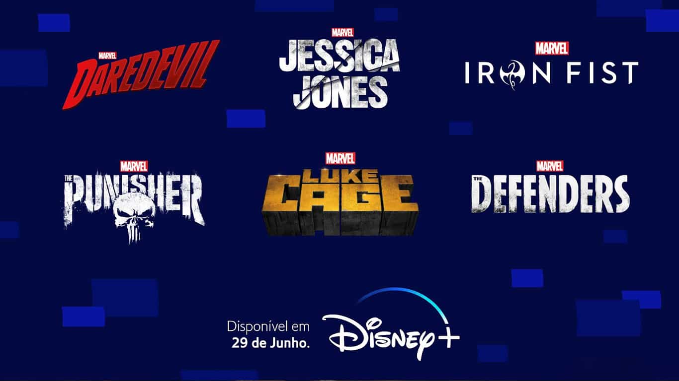 Series-da-Marvel-Television-na-Netflix Disney+ vai exibir conteúdo +18, começando com séries da Marvel que estavam na Netflix
