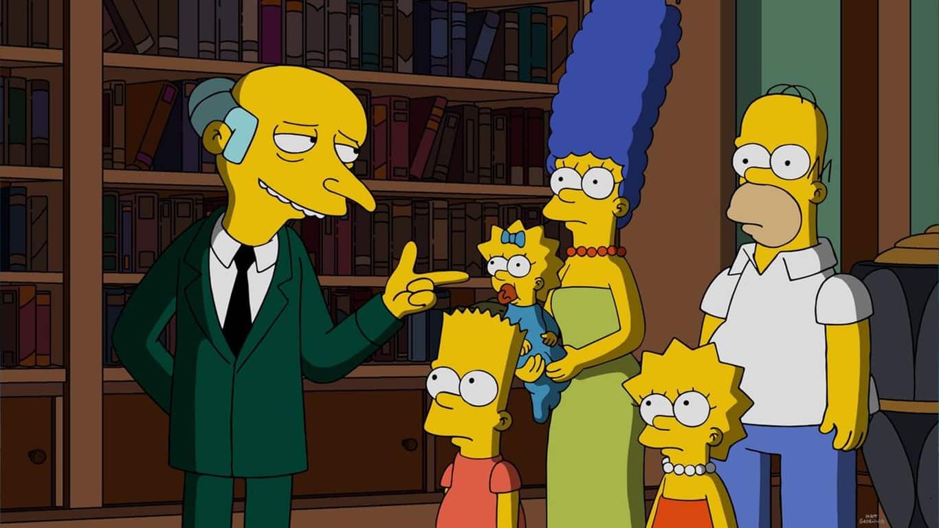 Sr-Burns-Os-Simpsons De novo! Previsão de 'Os Simpsons' se torna realidade 30 anos depois