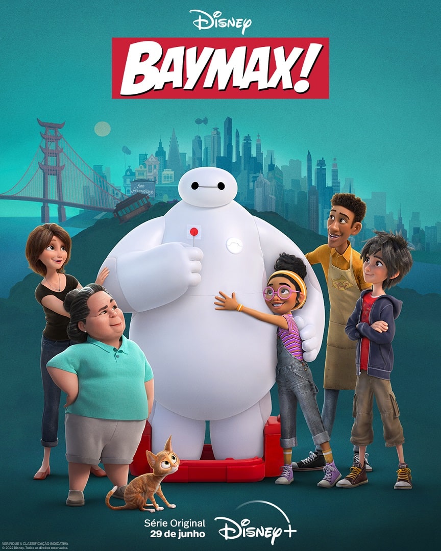 poster-Baymax Confira o trailer dublado de 'Baymax!', nova série do Disney+ que chega em junho