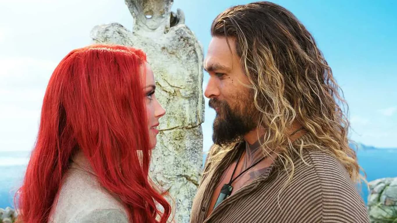 Amber-Heard-e-Jason-Mamoa Aquaman 2: Assessoria de Amber Heard comenta rumor sobre demissão